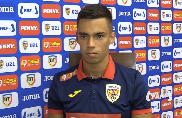 Cătălin Cîrjan, din cantonamentul României U21: „Am dorit să demonstrez că pot să joc la seniori”