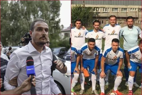 Cosmin Stîngă, unul dintre patronii stației GPL care a explodat la Crevedia, a fost patron-jucător la AS Termo, o echipă din Liga 4 București.