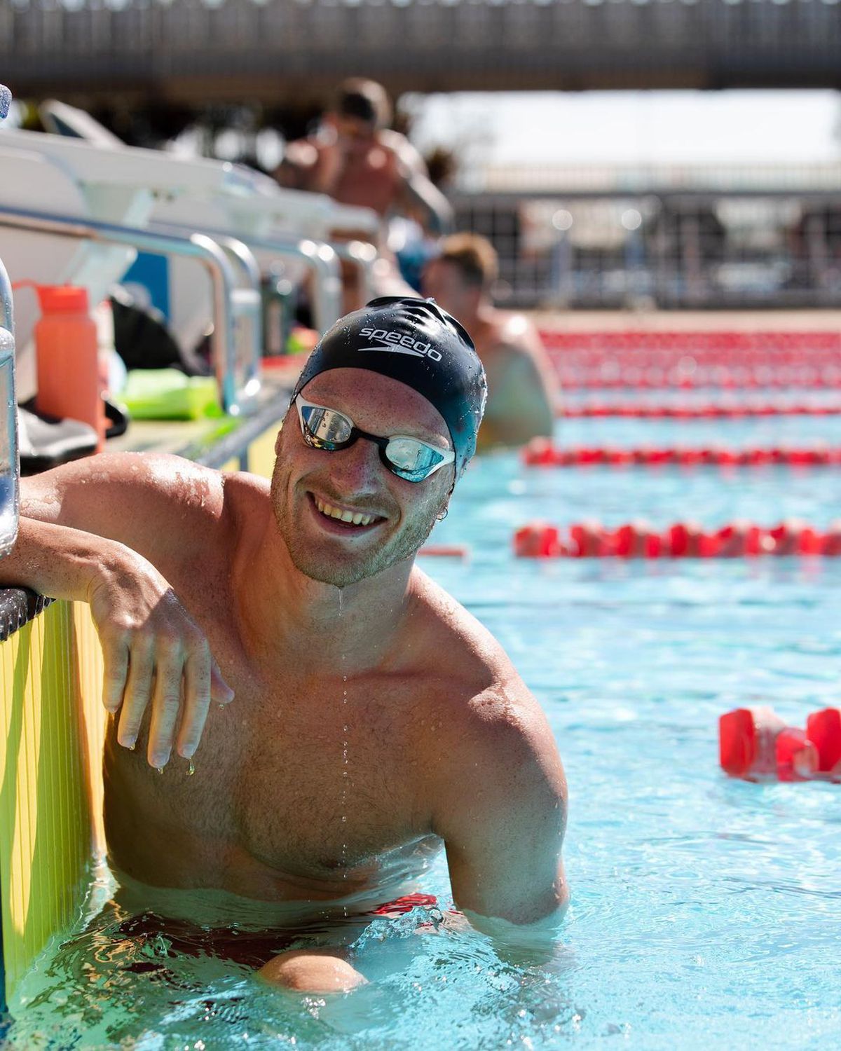 Adam Peaty, Luke Greenbank și Anna Hopkin