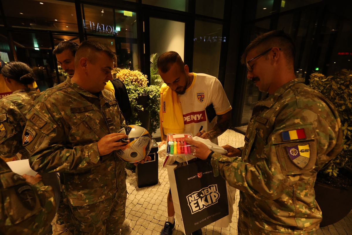 Militarii români i-au vizitat pe tricolori în Kosovo