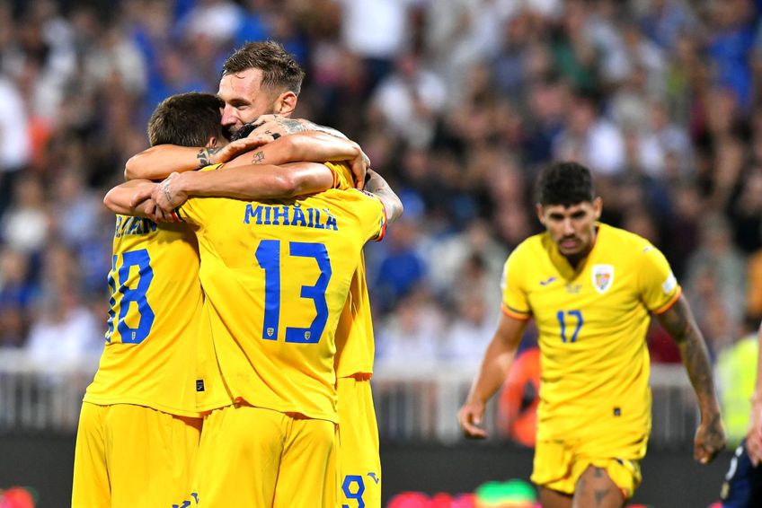 Denis Dărguș, marcatorul golului de 3-0 al României în partida cu Kosovo, a comentat debutul perfect în Liga Națiunilor/ foto Cristi Preda (GSP)