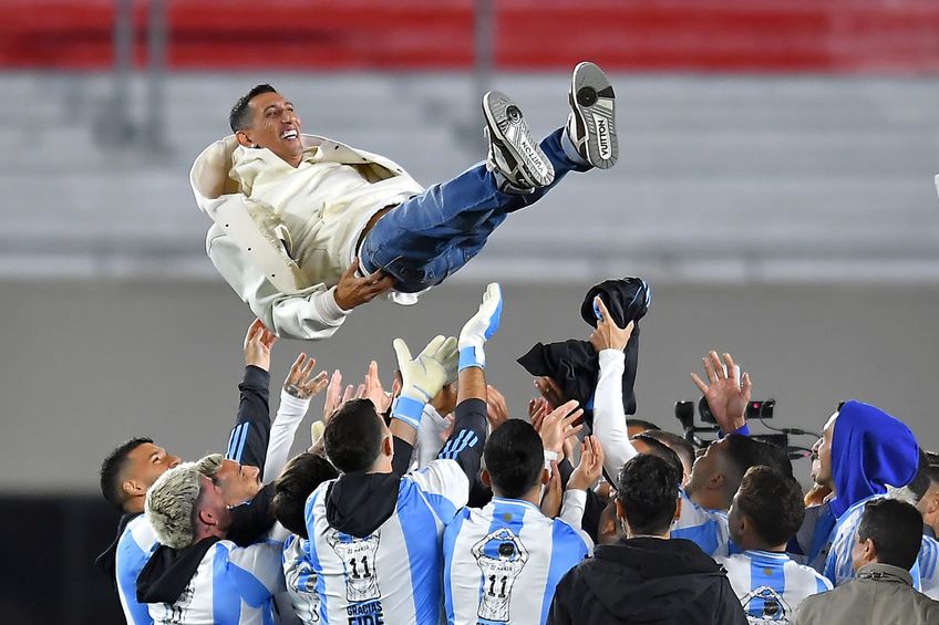 Angel Di Maria, celebrat la retragerea de la națională // foto: Guliver/gettyimages