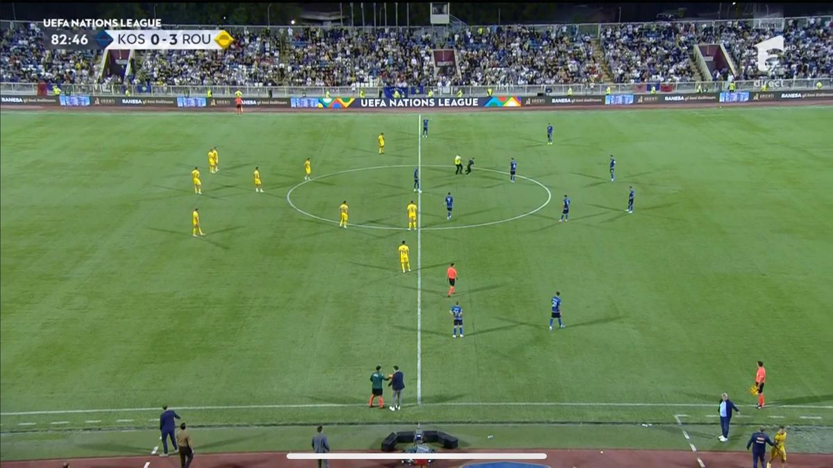 A venit nota de plată! Sancțiunile dictate de UEFA după incidentele de la Kosovo - România
