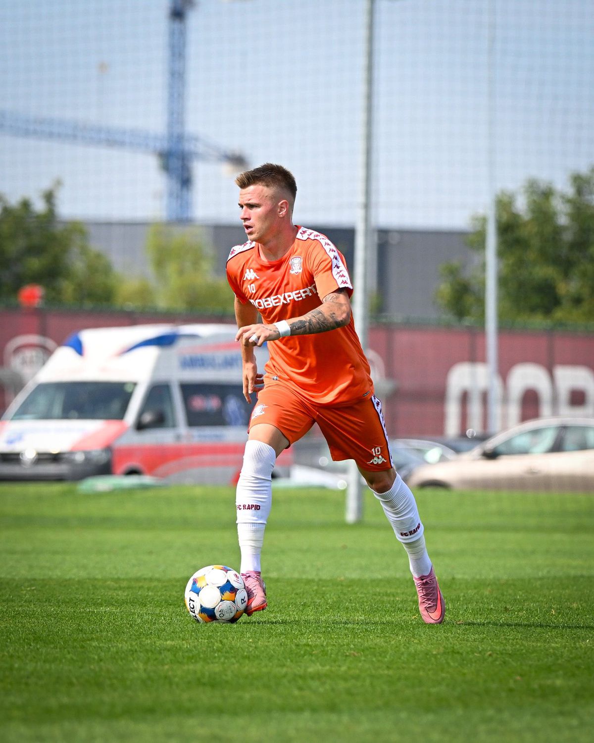 Rapid - Voluntari, amical la Ștefănești