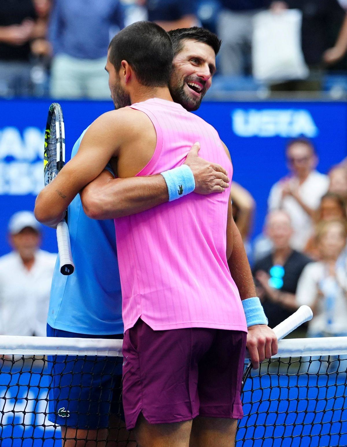 Scena de la fileu după semifinala Djokovic - Alcaraz, de la US Open, face înconjurul lumii