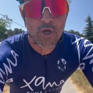 Antrenorul lui PSG, Luis Enrique, este un mare pasionat de ciclism / Foto: Instagram