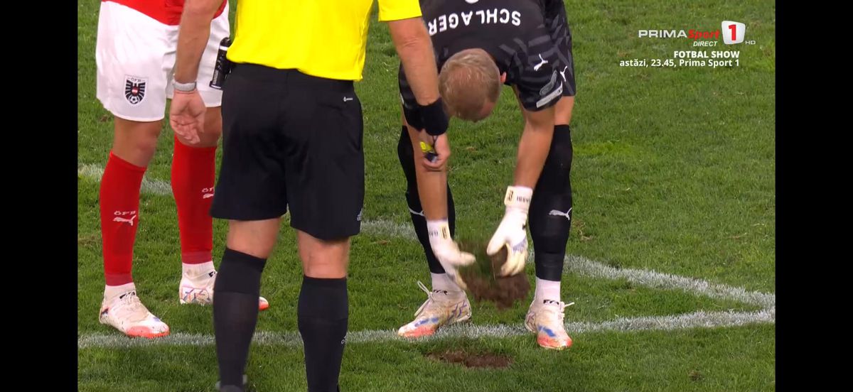 Meciul din grupa României în preliminariile pentru Campionatul Mondial, întrerupt dintr-un motiv inedit