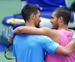 Djokovic l-a îmbrățișat pe Alcaraz după semifinala de la US Open/ foto: Imago Images