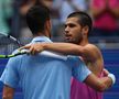 Djokovic l-a îmbrățișat pe Alcaraz după semifinala de la US Open/ foto: Imago Images