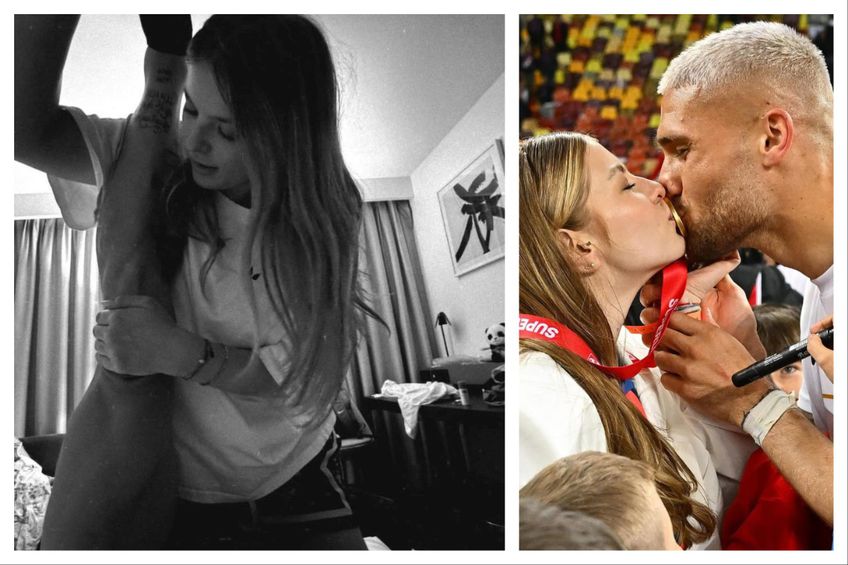 FOTO Antonia îl ajută pe Bîrligea » Cum s-au pozat la Belgrad, unde golgeterul lui FCSB se recuperează