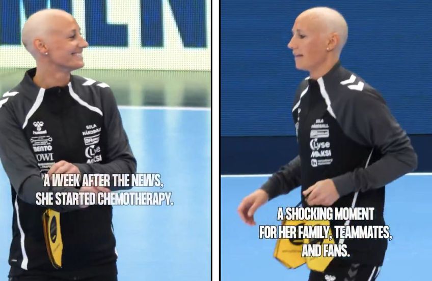 IMAGINI EMOȚIONANTE Poveștile care inspiră! Diagnosticată cu cancer acum două luni, Camilla Herrem a marcat 5 goluri la debutul noului sezon de Liga Campionilor