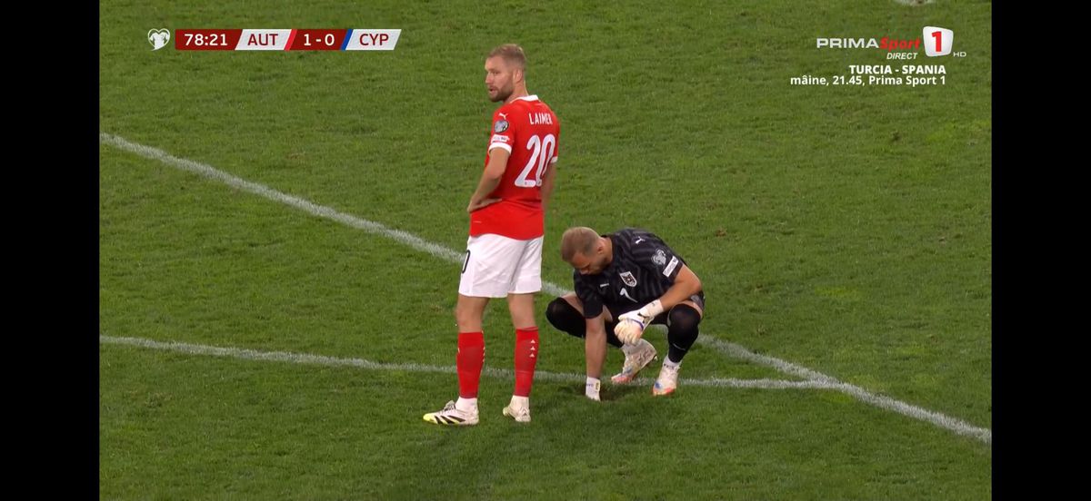 Meciul din grupa României în preliminariile pentru Campionatul Mondial, întrerupt dintr-un motiv inedit