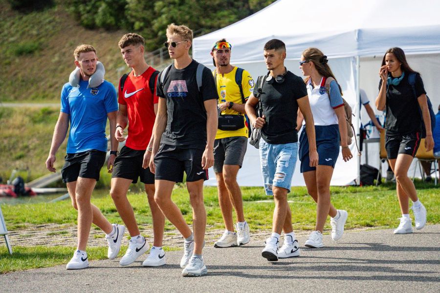 Canotorii români la CE U23 de la Racice Foto: FR Canotaj/Balint Czucz România, nouă bărci prezente în finale la Campionatele Europene U23 de canotaj de la Racice