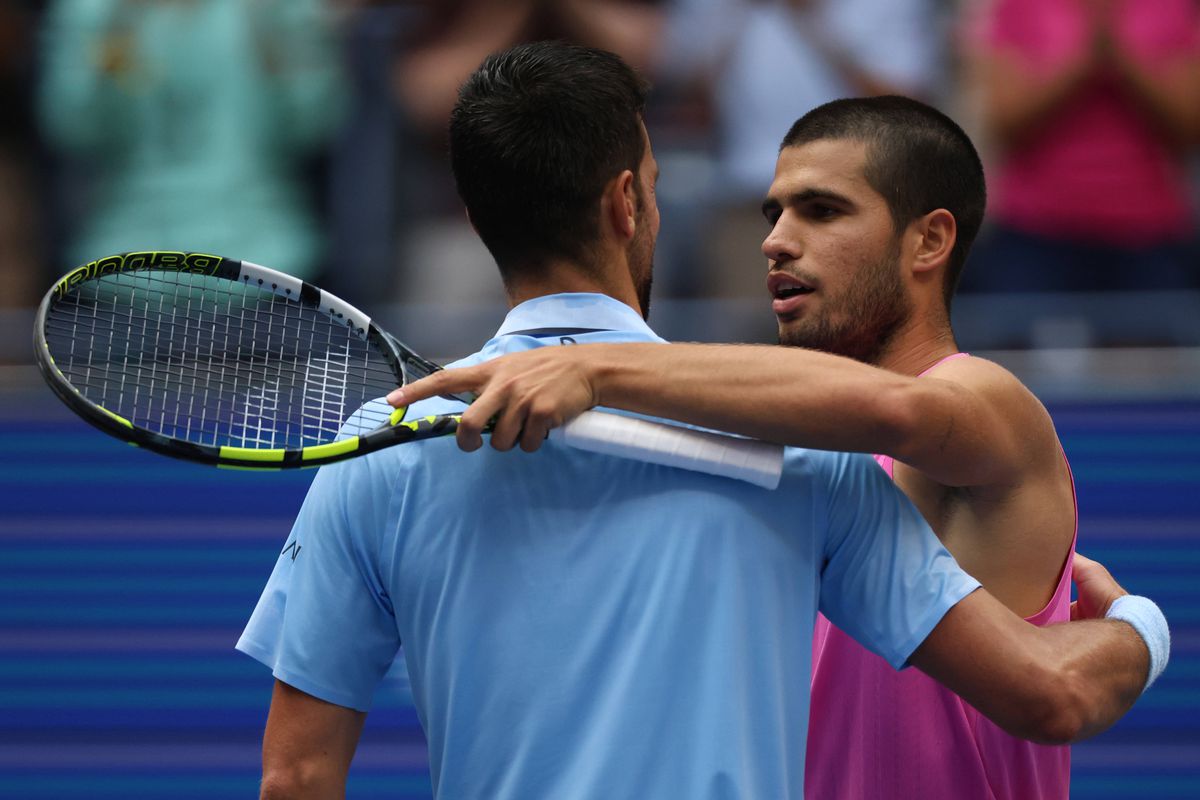 Scena de la fileu după semifinala Djokovic - Alcaraz, de la US Open, face înconjurul lumii