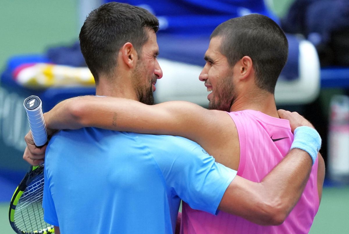 Scena de la fileu după semifinala Djokovic - Alcaraz, de la US Open, face înconjurul lumii