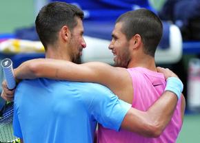 Scena de la fileu după semifinala Djokovic - Alcaraz, de la US Open, face înconjurul lumii