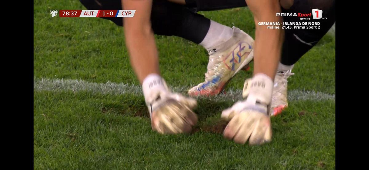 Meciul din grupa României în preliminariile pentru Campionatul Mondial, întrerupt dintr-un motiv inedit