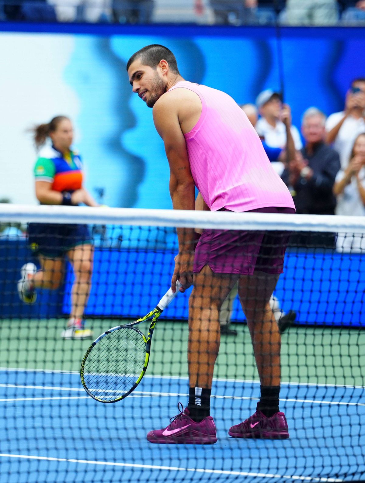 Scena de la fileu după semifinala Djokovic - Alcaraz, de la US Open, face înconjurul lumii