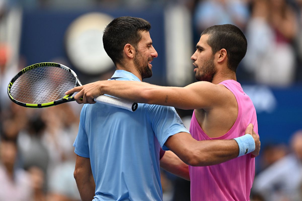 Scena de la fileu după semifinala Djokovic - Alcaraz, de la US Open, face înconjurul lumii
