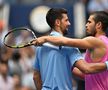 Djokovic l-a îmbrățișat pe Alcaraz după semifinala de la US Open/ foto: Imago Images