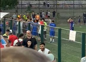 Scene violente la meciul organizat de Zilele Târgoviștei » Antrenor bătut și amenințat cu cuțitul