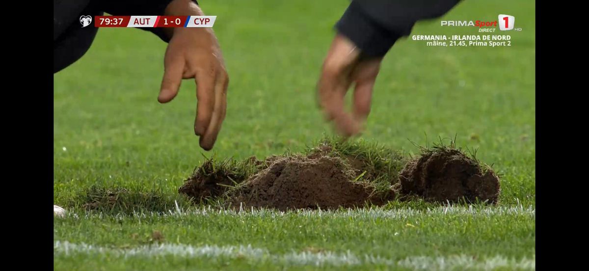 Meciul din grupa României în preliminariile pentru Campionatul Mondial, întrerupt dintr-un motiv inedit