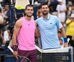 Djokovic l-a îmbrățișat pe Alcaraz după semifinala de la US Open/ foto: Imago Images