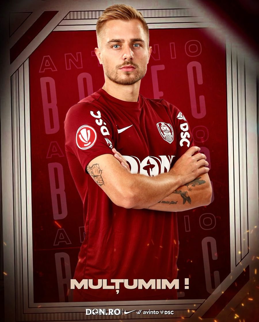 Varga nu l-a iertat! CFR Cluj a rupt contractul cu jucătorul de 28 de ani