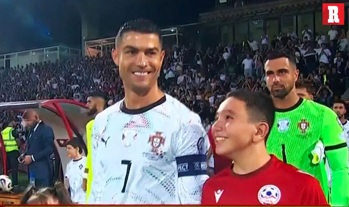 Eternul Cristiano Ronaldo » A marcat două goluri la Erevan, în preliminariile CM 2026, și a oferit imaginile săptămânii! A început să plângă în preajma lui