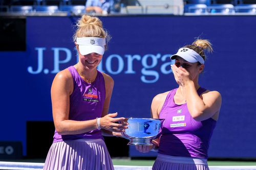 REZUMAT VIDEO A recuperat titlul la dublu la US Open după ce a trecut prin cancer la sân: „A fost o nebunie, sincer”