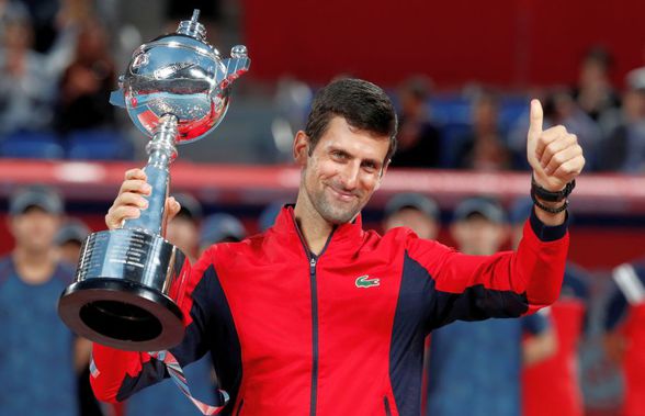 VIDEO Novak Djokovic l-a învins pe John Millman în finala de la Tokyo și a obținut trofeul cu numărul 76 din carieră