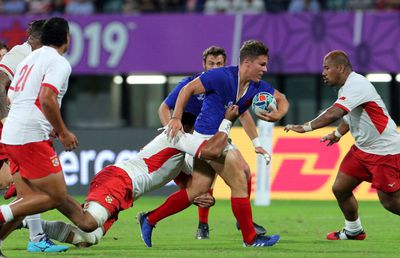 RUGBY // GALERIE FOTO Franța a câștigat cu emoții meciul cu Tonga de la Cupa Mondială