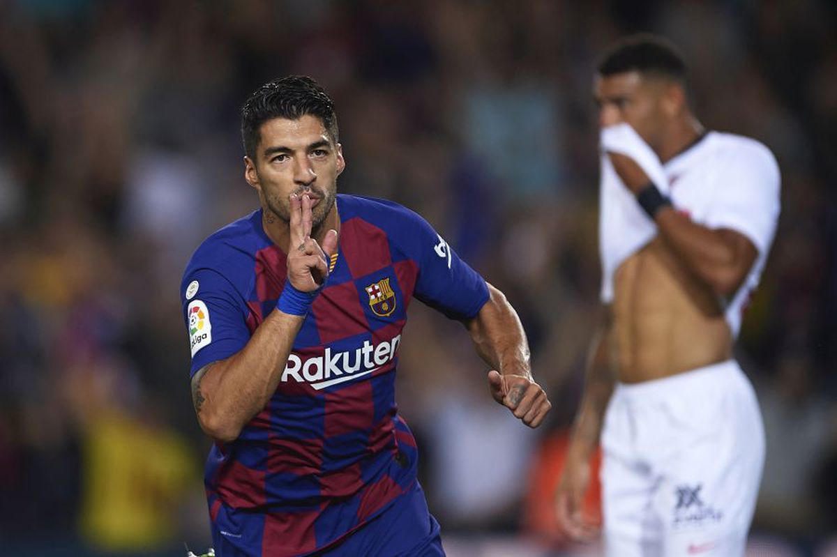 BARCELONA - SEVILLA 4-0 // FOTO+VIDEO Spectacol deosebit pe Camp Nou, cu Suarez și Messi protagoniști