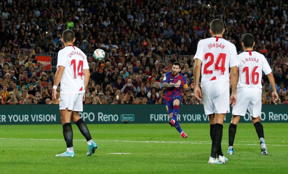 BARCELONA - SEVILLA 4-0 // FOTO+VIDEO Spectacol deosebit pe Camp Nou, cu Suarez și Messi protagoniști