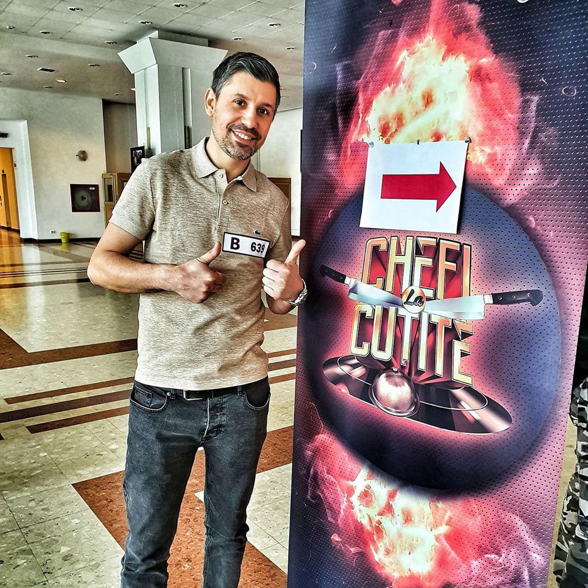 VIDEO. Un fost atacant român a luat „Cuțitul de Aur” în emisiunea „Chefi la Cuțite”