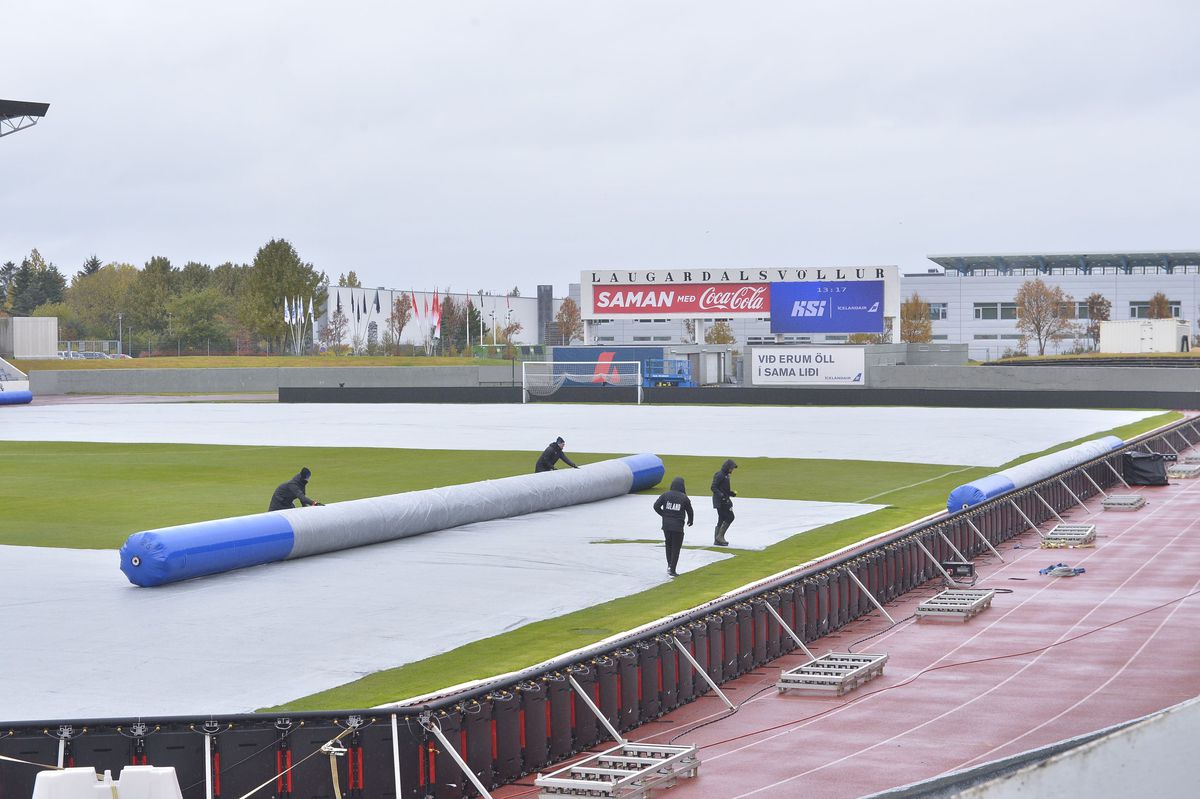 Ce se întâmplă la arena din Reykjavik: imagini de la echipa GSP în Islanda