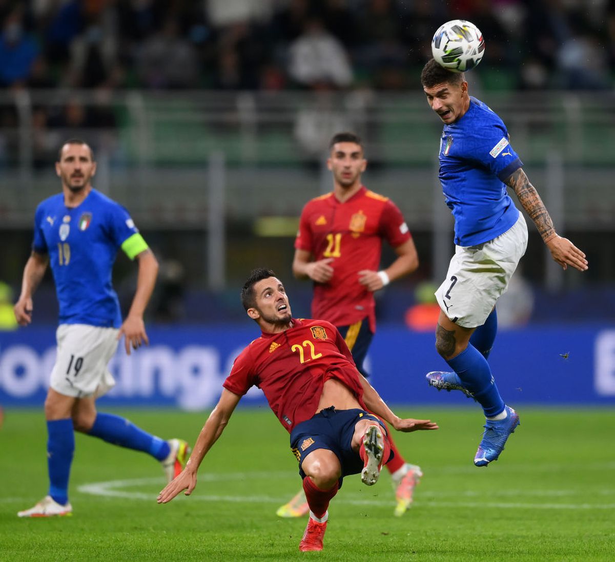 Italia - Spania / semifinale Nations League