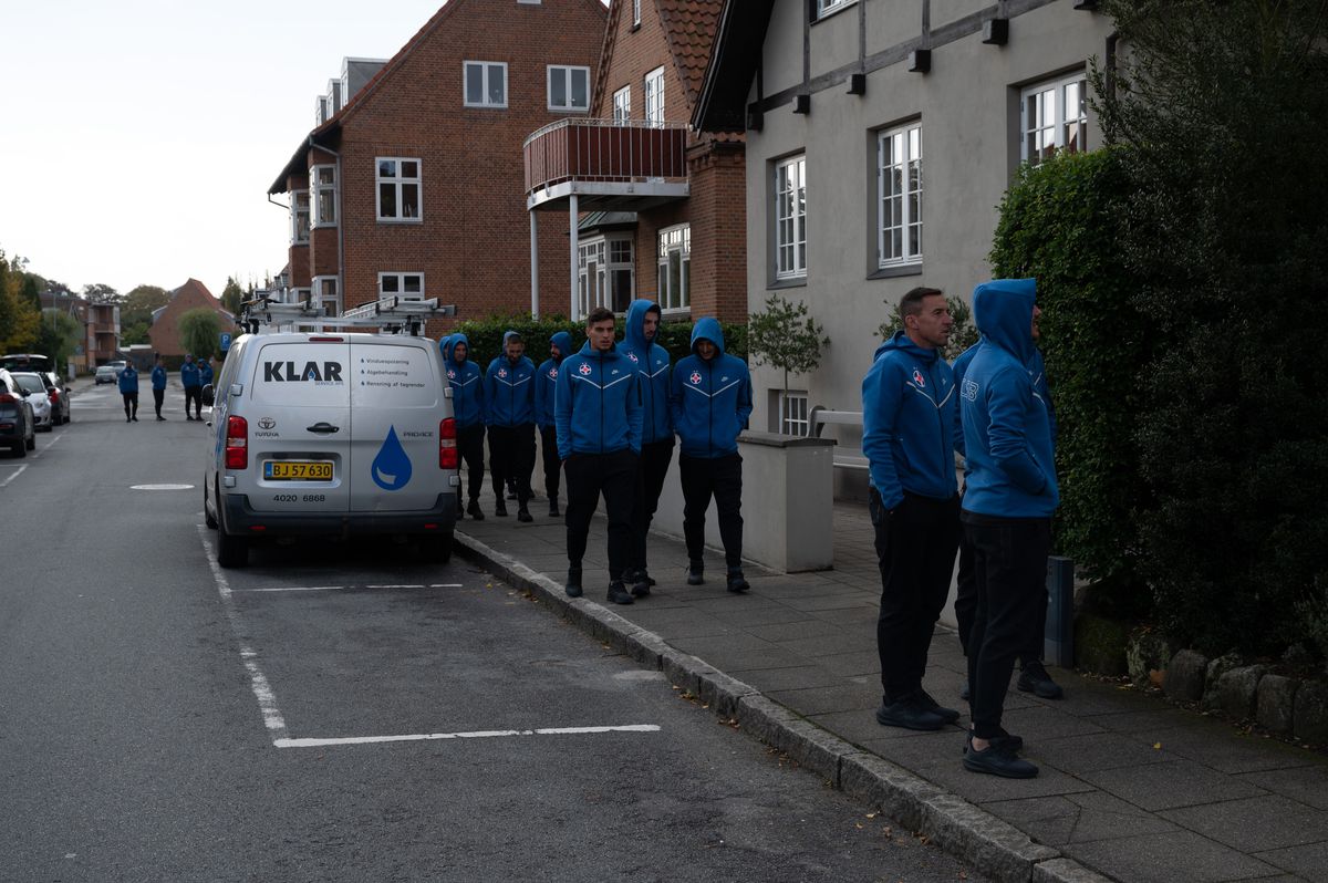 Plimbare FCSB prin Silkeborg