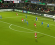 Erori în lanț la primul gol primit de FCSB în Danemarca