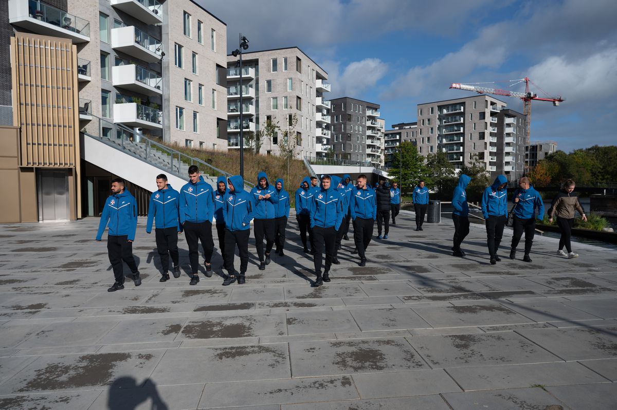 Plimbare FCSB prin Silkeborg