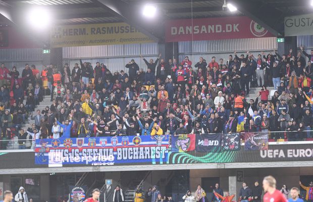 „Rușine, rușine, rușine să vă fie!” » Suporterii FCSB-ului n-au mai suportat umilința din Danemarca