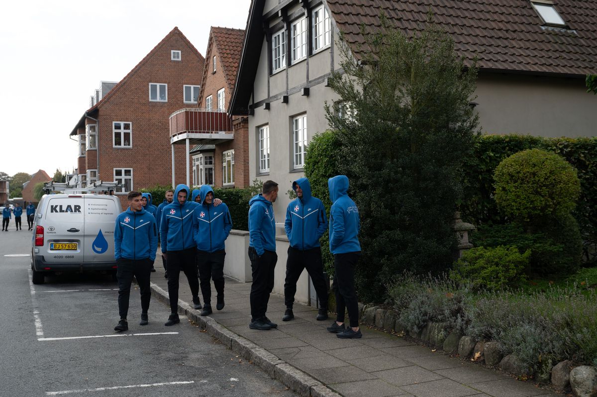 Plimbare FCSB prin Silkeborg