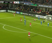 Erori în lanț la primul gol primit de FCSB în Danemarca