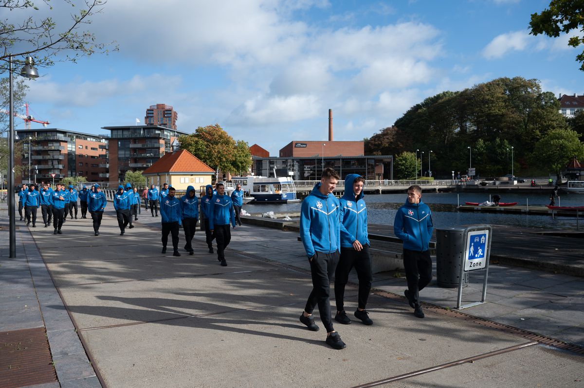 Plimbare FCSB prin Silkeborg