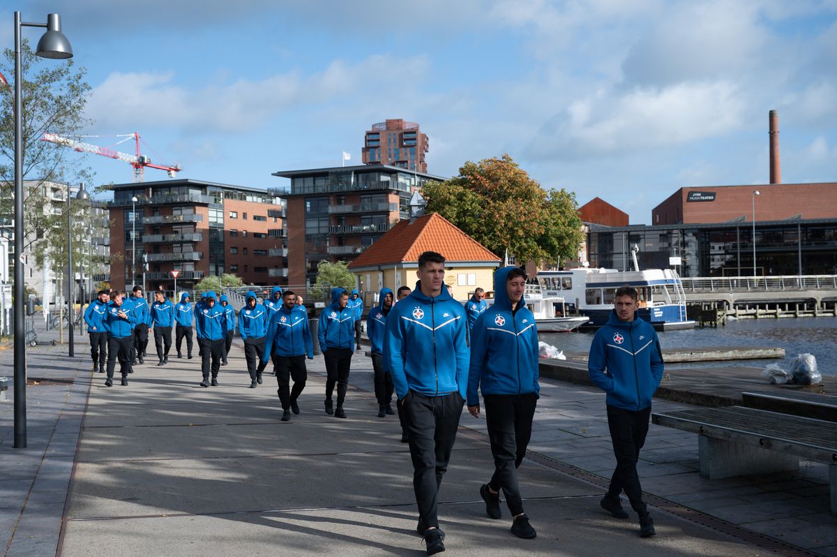 Plimbare FCSB prin Silkeborg
