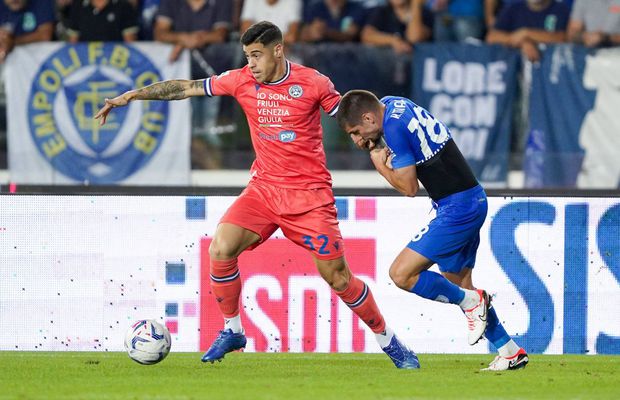 Ce scrie presa din Italia despre Răzvan Marin, din nou titular la Empoli