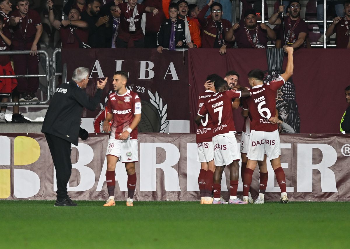 Concluziile lui Bergodi, după Rapid - Iași 3-2: „Știu care e mentalitatea în Giulești, trebuie să mai lucrăm”