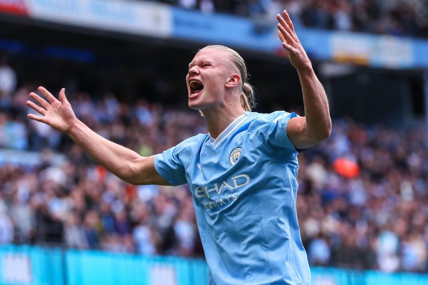 Erling Haaland, atacantul lui Manchester City. Foto: Imago Images