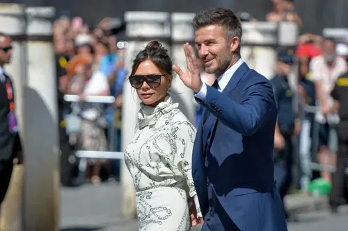 David Beckham și soția sa, Victoria