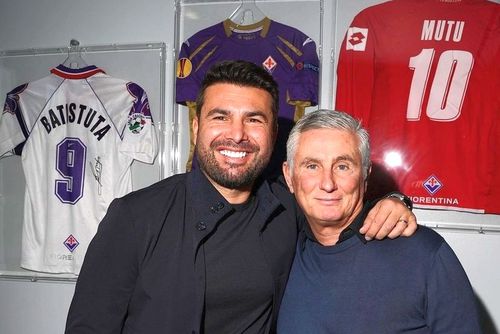 Adrian Mutu s-a întors la Fiorentina, foto: Labaroviola